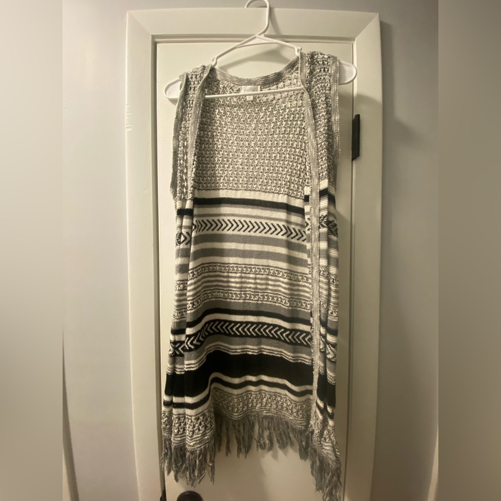 Charming Charlie Sleeveless Knitted Cover Up
